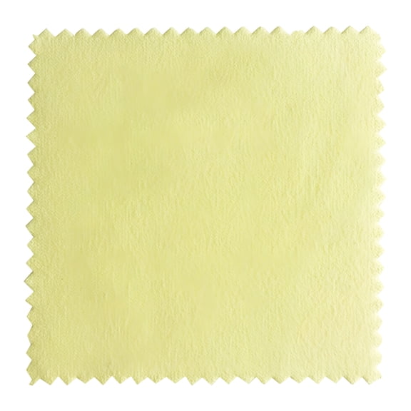 RAGUPEL Polishing Cloths for Silver, Gold, Brass and Copper Jewelry Polishing Cloth, Bulk Pack, Reusable Polishing Cloths to Keep the Shine of Your Jewellery, 1Pc, Multicolor (Yellow, 3.1X3.1")