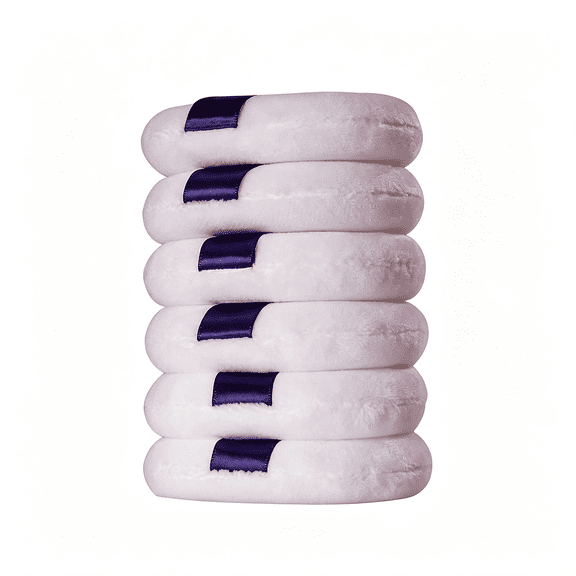 RAGUPEL Powder Puff-3.15" Ultra Soft Washable Velour Makeup Powder Puffs for Face Powder,Setting Powder,Body Powder,Loose Powder,Other Powders Powder Puffs