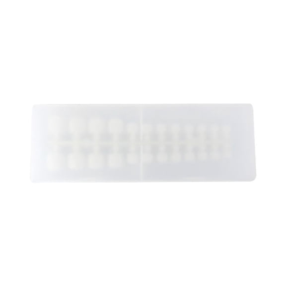 RAGUPEL Press on Toenails 300Pcs Short Square Toe Nail Tips Full Cover Matte Soft Gel Fake Toenails,12 Sizes Clear Toe Nail Extensions with Easy Handle for Pedicure Diy Home Nail Salon