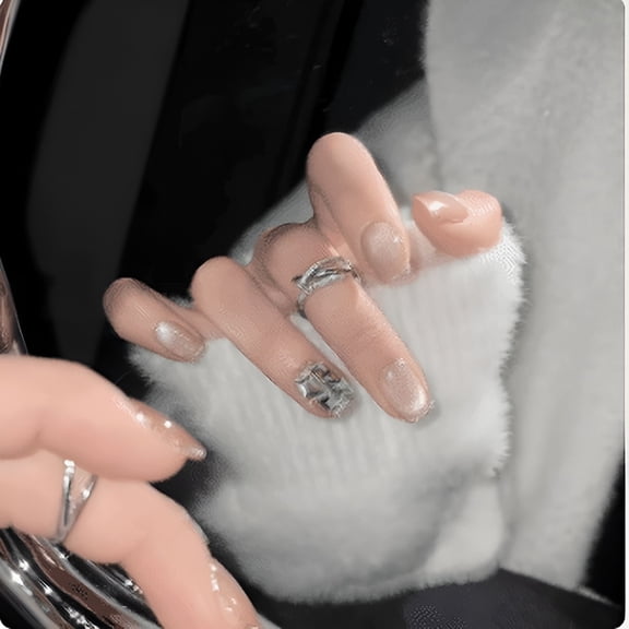 RAGUPEL Press on Nails Large