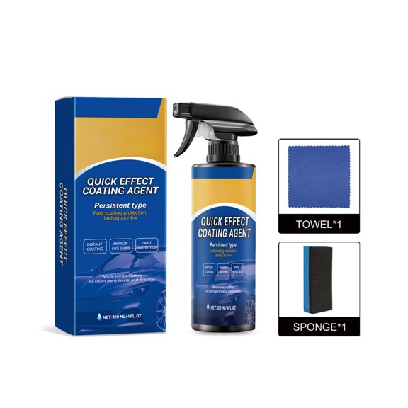 RAGUPEL Quick Effect Coating Agent for Car - Quick-Acting Car Scratch Wax Coating Spray for Scratch Repair