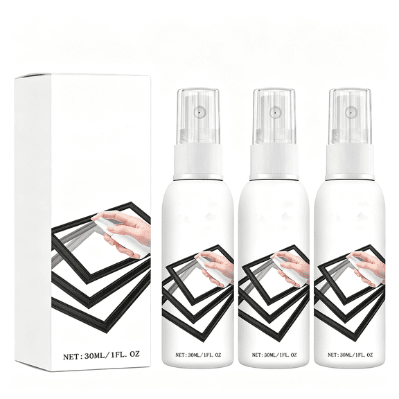 RAGUPEL Reflective Window Spray for Home & Car, 30Ml One-Way Glass Coating, Instant Privacy Tint for Bathroom, Shower Door, Automotive Windows, Premium Reflective Window Spray (3Pc)