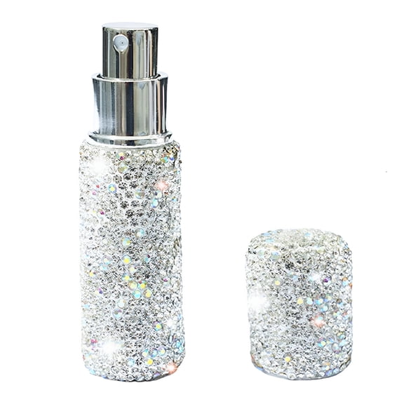 RAGUPEL Rhinestone Perfumes Travel Refillable Perfumes Atomizer Bottle Bling Portable Mini Perfumes Spray Dispensers Container