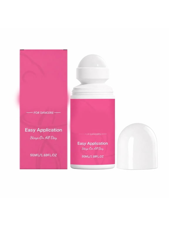 Roll- Body Adhesive for Skin and Clothing, Clear Glue, 1.69 Fl Oz | Hypoallergenic & Sweat Resistant Long Lasting Hold. Perfect for Dancers, Wigs, Bras, Socks, Leotards and Costumes.