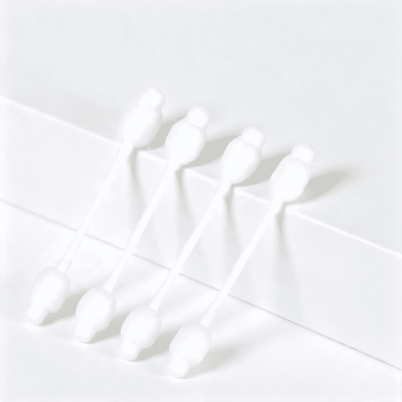 RAGUPEL Safety Cotton Swabs with Large Tip 216Pcs,Baby Cotton Buds with Natural Paper Stick for Newborn,Kids,Extra Soft Baby Qtips