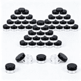 thumbnail image 1 of RAGUPEL Sample Containers,Lip Balm Containers,Sample Jars,Mini Jars with Lids,Small,Empty for Makeup,Powder,Gloss,Cosmetic,Tiny,Chapstick,Dab,Wax,Scrub,Little,Plastic,3 Gram,50 Pk, 1 of 3
