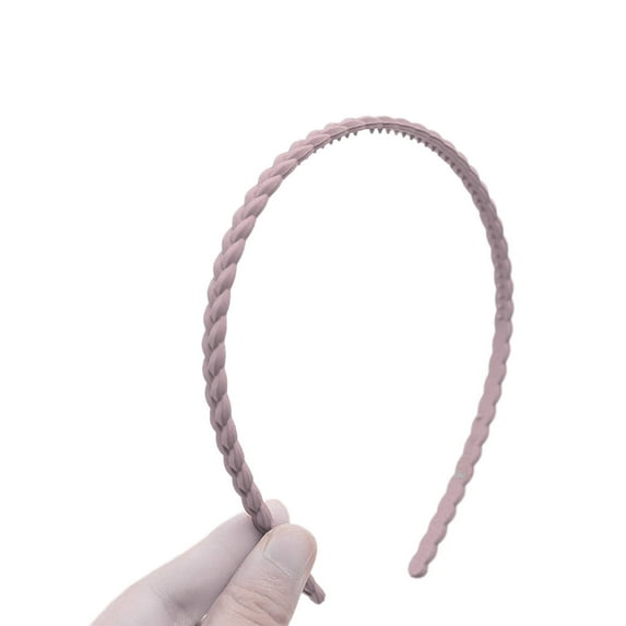 RAGUPEL Scrunchies,Braided Headband Elegance Silk Scrunchies,Comfortable Wearability Scrunchies for Girls,Pink