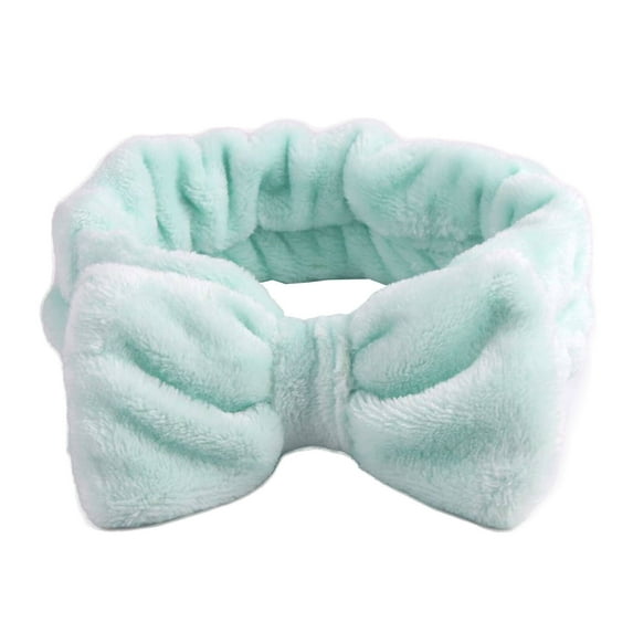 RAGUPEL Scrunchies,Super Soft Coral Fleece Silk Scrunchies,Gentle on the Skin Hair Scrunchies for Women's Hair,Green