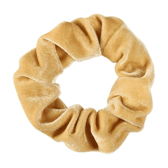 RAGUPEL Scrunchies,Elegant Head Flower Design Silk Scrunchies,Soft Plush Hair Scrunchies forWomen's Hair,Style2