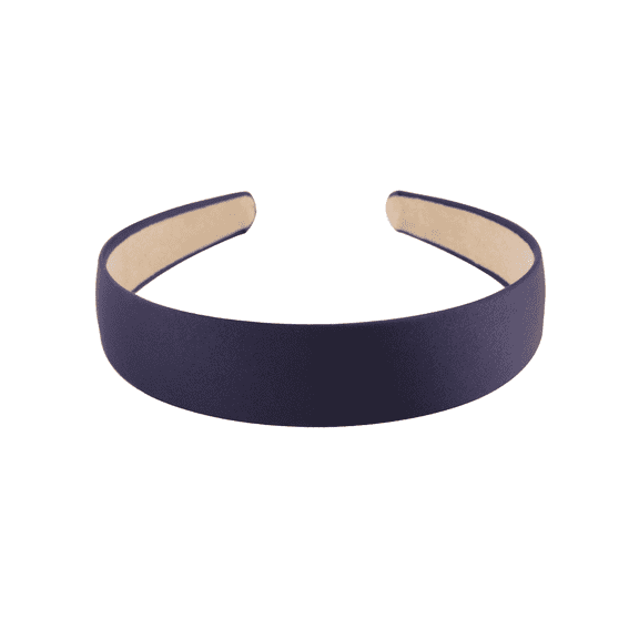 RAGUPEL Scrunchies,Premium Satin Fabric Silk Scrunchies,Classic Minimalist Style Satin Scrunchies,Navy Blue