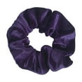 thumbnail image 1 of RAGUPEL Scrunchies,Soft Velvet Satin Scrunchies,Unique Chignon Design Scrunchies for Women,Dark Purple, 1 of 4