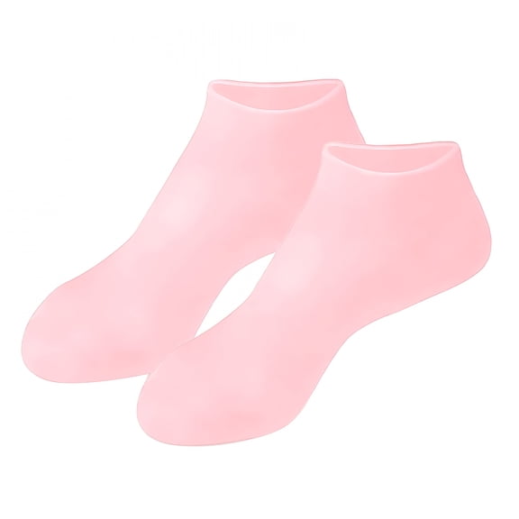 RAGUPEL Silicone Gel Moisturizing Socks Aloe Socks Pedicure Socks for Repairing Dry Feet Cracked Heel and Softening Rough Skin