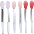 thumbnail image 1 of BPPEG 6PCS Silicone Lip Scrub Brush Reusable Lip Balm Applicators for Lip Care, 1 of 5