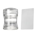 thumbnail image 1 of RAGUPEL Single Head Nail Art Stamper,Eco-Friendly French Tip Stamp,Lightweight Transparent French Tip Stamper Tools, 1 of 7