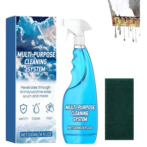 RAGUPEL Splash Foam Spray Cleaner,Multi-Purpose Cleaning System 120ml