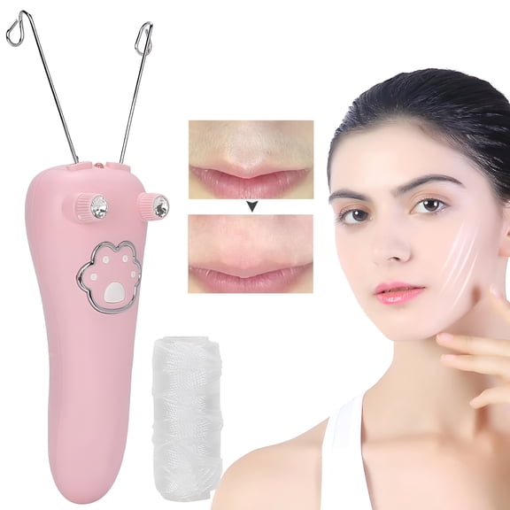 RAGUPEL Thread Epilator Cordless Facial Threading Hair Removal For Women Rechargeable Face Hair Remover Thread Epilator Body Hair Removal Device Self Care Products For Nose Hair Nose And Ear Trimmer
