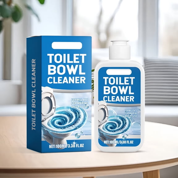 RAGUPEL Toilet Bowl Stain Remover,Porcelain Sink,Tub & Bowl,Concentrated formula Removes Hard Water Rings,Rust,Lime & Mineral Deposits,Septic Safe 100ml