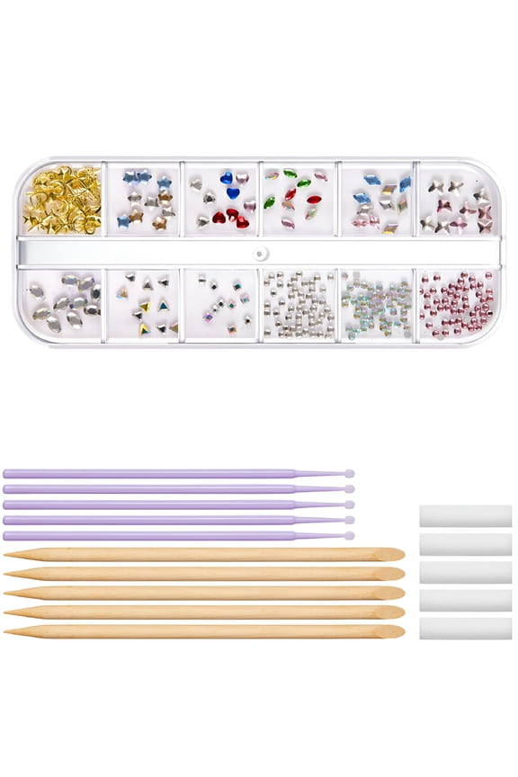 Tooth Gems Kit Crystals Jewelry Kit Teeth Gems Kit Professional Fashionable Tooth Gems Kit for Teeth Jewelry Starter Kit