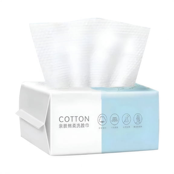 RAGUPEL Towel Disposable Face Towel Face Cloths for Washing Cotton Face Cloths Towelettes for Washing and Drying for Cleansing and Travel Makeup Kitchen Bathroom Bedroom Outdoor