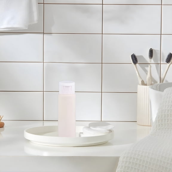 RAGUPEL Travel Size Leak Proof Refillable Bottles - 50Ml Squeeze Containers with Flip Top Caps for Shampoo Lotion Cosmetics - Toiletry Bottles for Airplane Gym