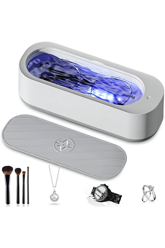 Ultrasonic Jewelry Cleaner - Jewelry Cleaner, Professional Sonic Cleaner, Best Clean for Glasses