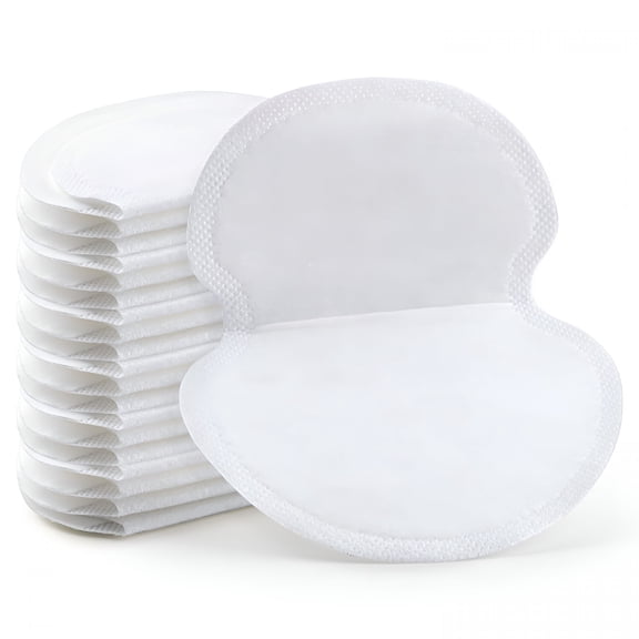 RAGUPEL Underarm Sweat Pads - Fight Hyperhidrosis [100 Pcs] for Men and Women Comfortable,Non Visible,Extra Adhesive,Disposable Dress Guards/Shields,Non Sweat Armpit Protection