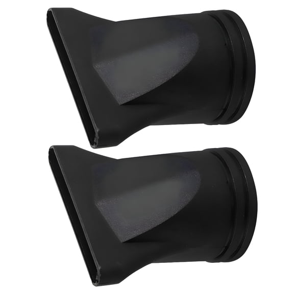 RAGUPEL Universal Diffuser Attachment for Hair Dryer Black Plastic for Straightening, Detangling, Fine and Curly Hair 2Pcs 4.5In Diameter