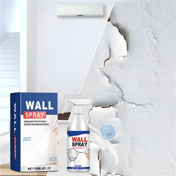RAGUPEL Wall Spray Paint 60ml - Quick Dry Direct Spray Paint for Walls, Furniture and Crafts, Smooth Even Finish, Durable Home Touch Up Paint for Indoor Renovation and DIY Projects