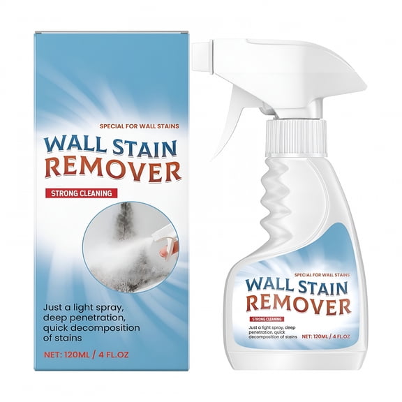 RAGUPEL Wall Stain Eraser Spray,4 fl oz Multipurpose Cleaner for Water Marks,Mold & Scuffs,Bathroom & Kitchen Safe Formula for Painted Surfaces