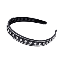 RAGUPEL Womens Headbands,Cute Fox Ears Headbands for Women Non Slip,Cozy Headband Comfortable Fit Crystal Headband,White