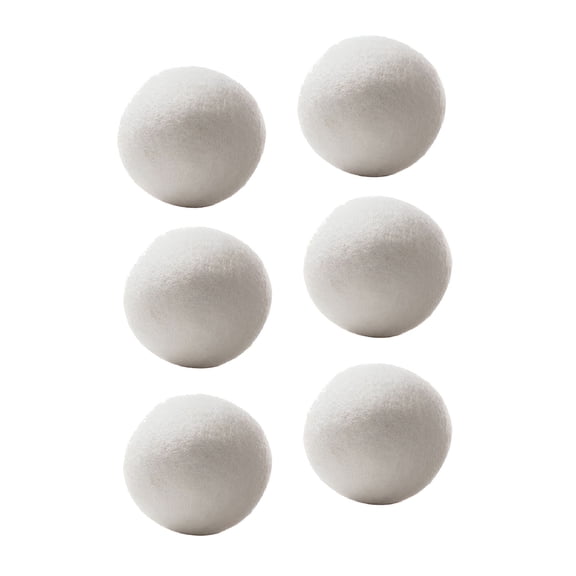 RAGUPEL Wool Dryer Balls,Natural Fabric Softener,Reusable,Reduces Clothing Wrinkles & Saves Drying Time,Wool Balls Replace Dryer Sheets Laundry Balls for Dryer