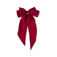 thumbnail image 1 of RAGUPEL butterfly hair clips Trending Web Favorite clips cute accessories Oversized Bow Eye-Catcher hair styling clips 1Wine Red, 1 of 3