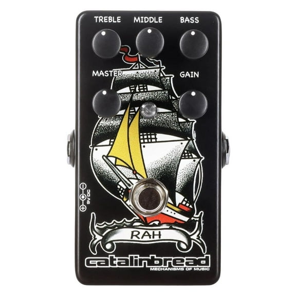 RAH Traditional Ink Overdrive Pedal