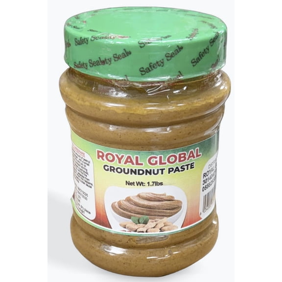 RAHAMA Market - Royal Global Groundnut Paste, Natural, 1.7 lbs