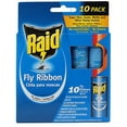 thumbnail image 1 of RAID? Fly Ribbons, 10 count, Outdoor & Indoor Fly Traps, (Pack of 4), 1 of 1
