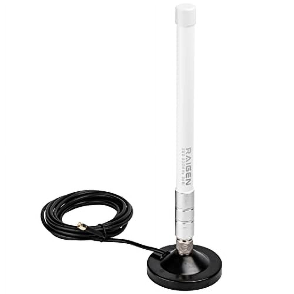 Raigen RAIGEN LoRa Fiberglass Antenna & Magnetic Base, N-Male & SMA Male ...