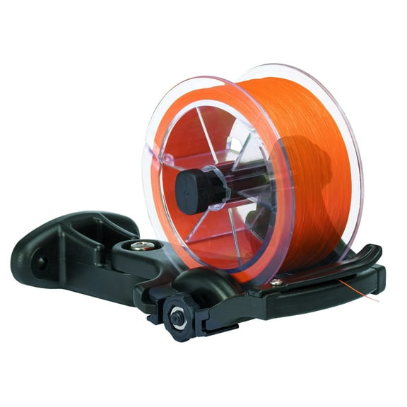 RAILBLAZA Fishing Line Spooling Station for Boats or Kayaks, Adjustable with Pivoting Base for StarPorts, Tracks, or Fixed Mounts