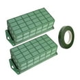 thumbnail image 1 of 2 Pack Floral Foam Cage For Flower Arrangements Dry And Wet Floral Foam For Artificial Flowers Flor, 1 of 5