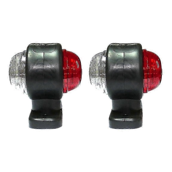 RAIN 2 Pcs Led Trailer Marker Lights Signal Lights Side Marker Indicator Amber Side Light Trailer Tail Light f54