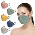 thumbnail image 1 of 20pcs Kn95 Face Masks Fish Mask Adult Morandi Ffp2 Mask 4 Layer Protective Masks Kf94 Masks10pcsOrange, 1 of 5