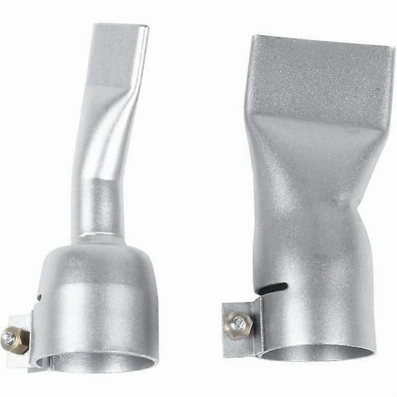 RAIN 2Pcs Hot Air Heat Welding Nozzles for Leister/Bak, 20mm and 40mm Flat Welding Nozzle Edition