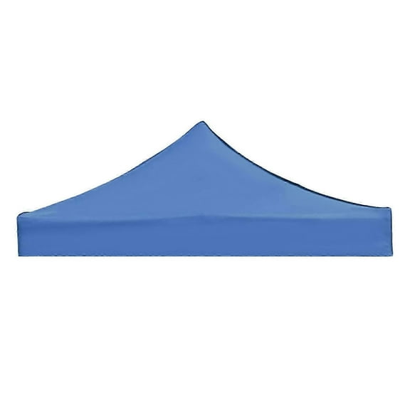 2X2M Canopy Top Cover Replacement Four-Corner Tent Cloth Foldable Rainproof Patio Pavilion Replacemblue