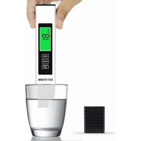 RAIN 3-in-1 TDS Meter - Digital Water Quality Tester and EC and Temperature Meter Measuring Range 0-9999ppm for Water, Plants, Drinking Water, Aquariums