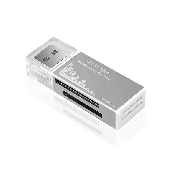 RAIN 4 In 1 USB Card Reader Adapter For Memory Stick Pro Duo Micro SD/T-Flash/M2/MS