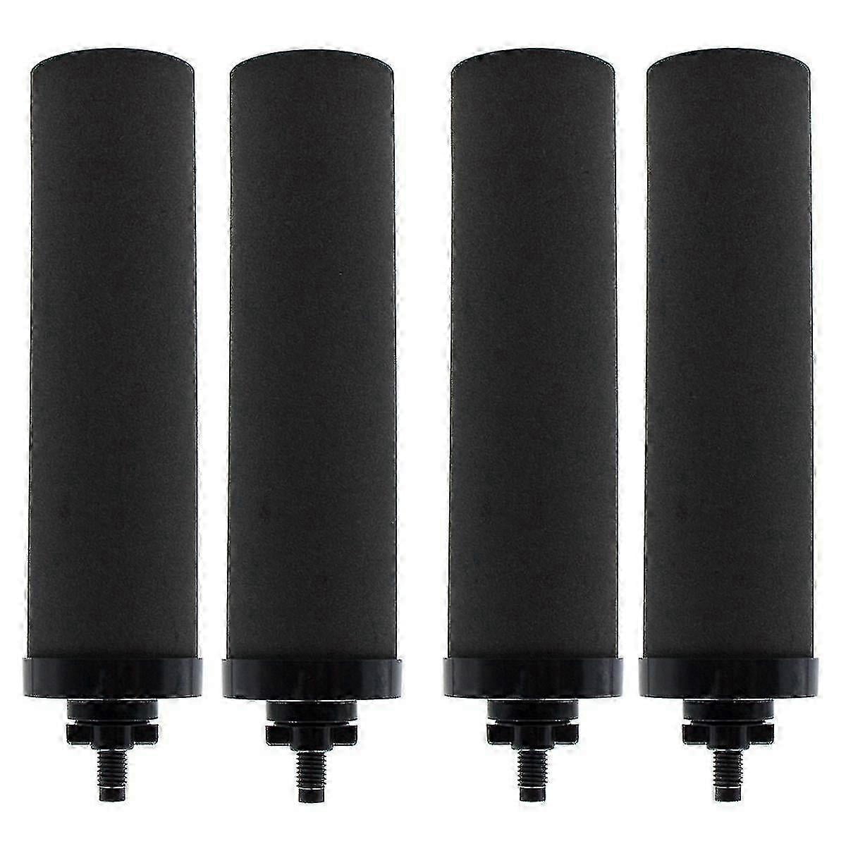 RAIN 4Pack BERKEY BB9-2 Replacement Filters, Activated Carbon for Gravity-Fed Water System