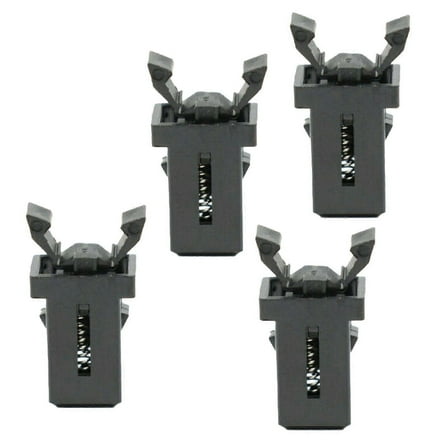 RAIN 4Pcs/Set Replacement Car Sunglasses Holder Overhead Console Latch For Most Trash