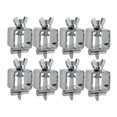 thumbnail image 2 of Swpeet 8Pcs Zinc-Plated Steel Butt Welding Clamps - Auto Body Panel Clamps For Repair & Fabrication 2 of 12