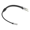 thumbnail image 1 of RAIN Audio Cable AUX 3.5mm 1 Female to 2 Male 1 Split in 2 TV Amplifier Speaker Mount Connection Wire0.3m/11.8in, 1 of 2