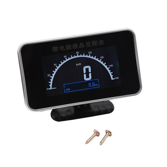 RAIN Car Truck 12V/24V 2 IN 1 Functions Digital Speedometer Speed Meter+Odometer Gauge LCD Instrument Pa