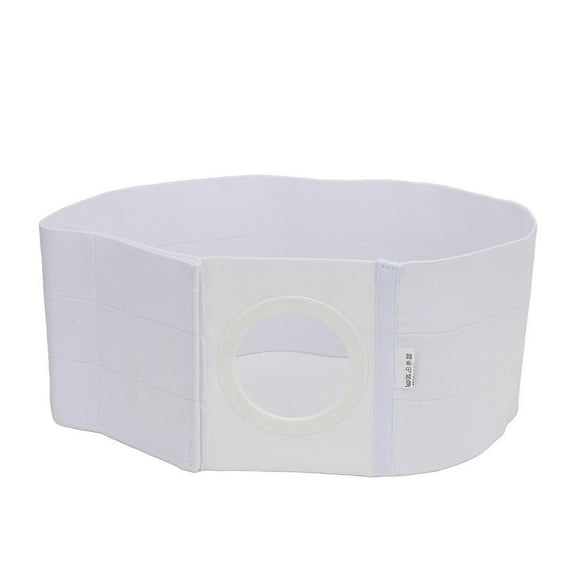 RAIN Comfortable Elastic Breathable Abdominal Stoma Brace 8cm Caliber Ostomy Support Belt for Post Surgery